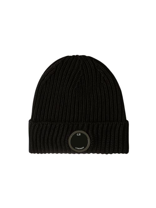 BERRETTO CON LOGO IN LANA MERINO EXTRAFINE C.P. COMPANY | RFCMAC739A 005509A999